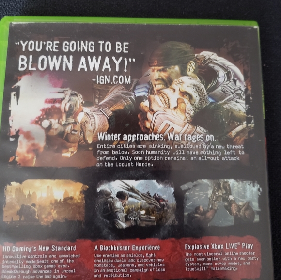 🎮 Gears of War 2 Xbox-360 Game 🎮 - Picture 4 of 7